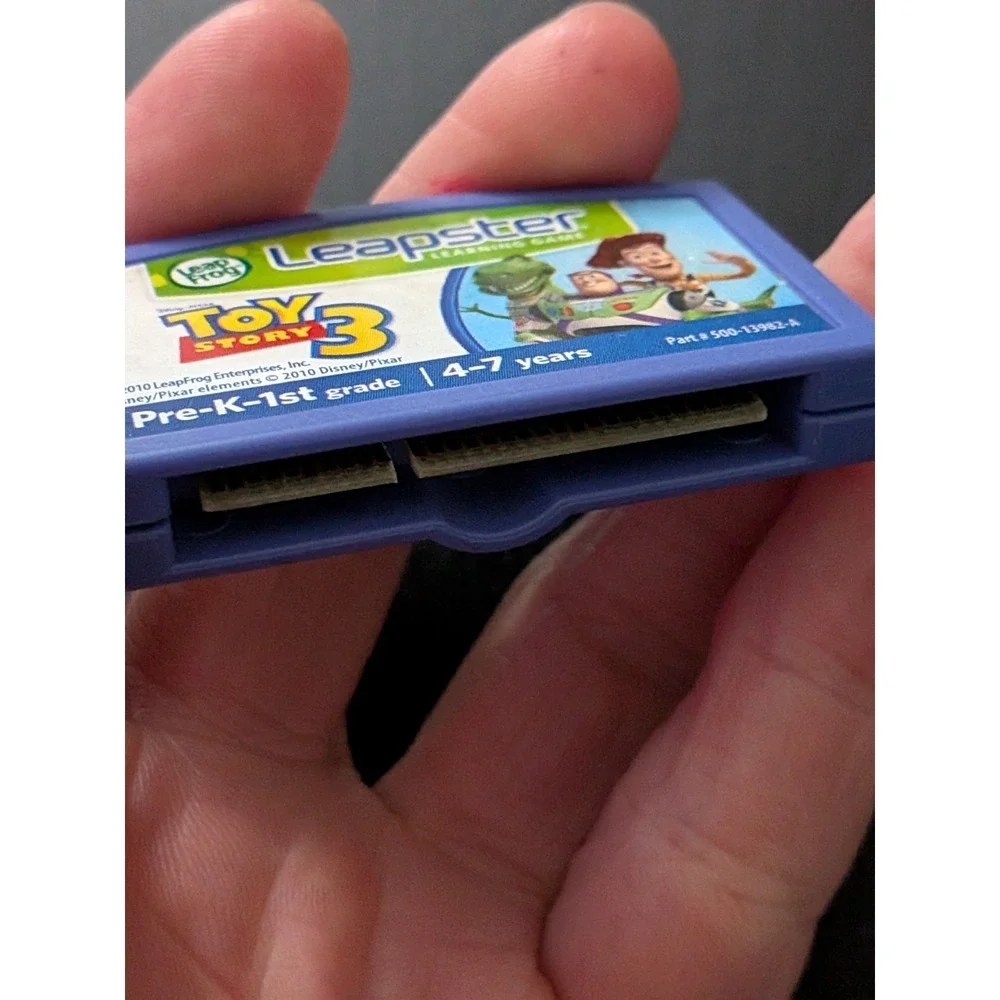 Leap Frog Leapster‎ Learning Game Toy Story 3 Disney Ages 4-7 Kids Cartridge